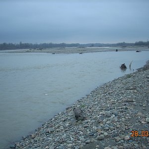 река Белая у г. Белореченска, март 2009 (4).JPG