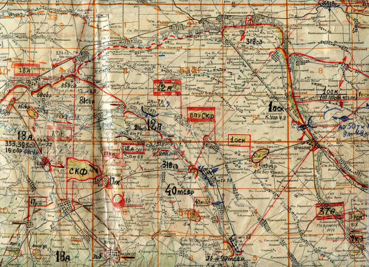 Показать военную карту. Карты боевых действий Краснодарского края 1941 1945. Карта сражений 1941-1945 Краснодарский край. Карта боевых действий Краснодарского края. Военные карты вермахта Майкоп 1942.